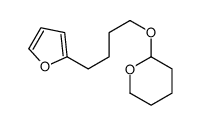 2-[4-(furan-2-yl)butoxy]oxane Structure