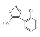 5-Isoxazolamine, 4-(2-chlorophenyl)结构式