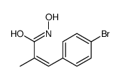 3-(4-bromophenyl)-N-hydroxy-2-methylprop-2-enamide结构式