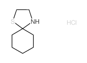 1-Thia-4-azaspiro[4.5]decane hydrochloride Structure