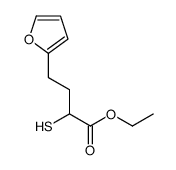 ethyl 4-(furan-2-yl)-2-sulfanylbutanoate结构式