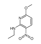 N-ethyl-6-methoxy-3-nitropyridin-2-amine结构式