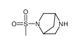 2-methylsulfonyl-2,5-diazabicyclo[2.2.1]heptane Structure