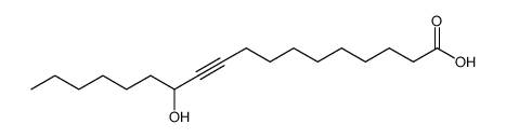 12-hydroxyoctadec-10-ynoic acid结构式