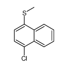 1-chloro-4-methylsulfanylnaphthalene结构式