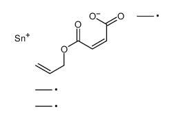 1-O-prop-2-enyl 4-O-triethylstannyl but-2-enedioate Structure