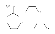 tributyl(2-methylpropyl)stannane Structure