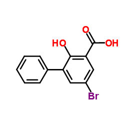 5-Bromo-2-hydroxy-3-biphenylcarboxylic acid picture