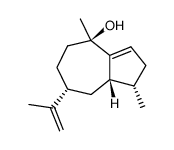 (-)-guaia-1,11-dien-10α-ol Structure