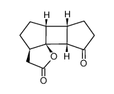 1β,5β,10β-4-Oxo-13,14,15-trinorbourbonan-6,12-olid Structure