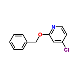 2-(Benzyloxy)-4-chloropyridine structure