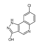 8-chloro-1,2-dihydropyrazolo[4,3-c]quinolin-3-one Structure