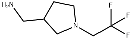 1-(2,2,2-三氟乙基)吡咯烷-3-基]甲胺结构式