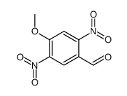 4-methoxy-2,5-dinitrobenzaldehyde Structure