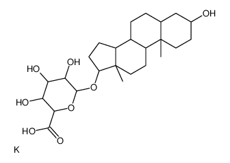 5A-ANDROSTANE-3A 17B-DIOL 17-D-结构式