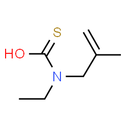 Carbamic acid,ethyl(2-methylallyl)thio- (6CI) structure