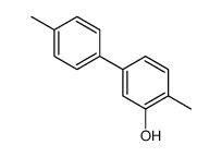 2-methyl-5-(4-methylphenyl)phenol结构式