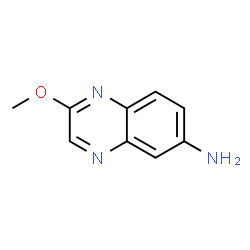 6-Quinoxalinamine,2-methoxy-(9CI) Structure