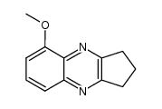 5-methoxy-2,3-dihydro-1H-cyclopenta[b]quinoxaline结构式