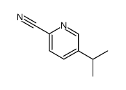 2-Pyridinecarbonitrile,5-(1-methylethyl)-(9CI) Structure