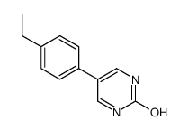 5-(4-ethylphenyl)-1H-pyrimidin-2-one Structure