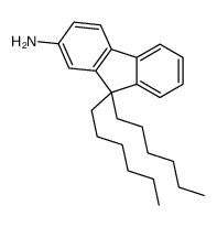 2-氨基-9,9-二己基芴结构式