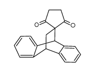 9',10'-dihydrospiro[cyclopentane-1,11'-[9,10]ethanoanthracene]-2,5-dione Structure
