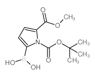 (1-(tert-Butoxycarbonyl)-5-(methoxycarbonyl)-1H-pyrrol-2-yl)boronic acid picture