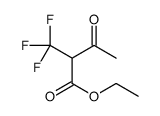 ethyl 3-oxo-2-(trifluoromethyl)butanoate结构式