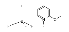 tetrafluoro-l4-borane, 1-fluoro-2-methoxypyridin-1-ium salt结构式