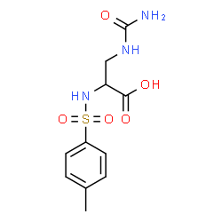 β-Ureido-L-α-tosylaminopropionic Acid Structure