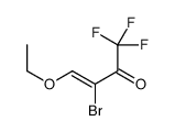 3-bromo-4-ethoxy-1,1,1-trifluorobut-3-en-2-one结构式