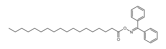 benzophenone O-stearoyl oxime Structure