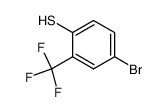4-bromo-2-(trifluoromethyl)benzenethiol Structure