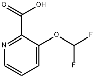 3-(Difluoromethoxy)picolinic acid Structure
