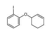 1-cyclohex-2-en-1-yloxy-2-iodobenzene Structure