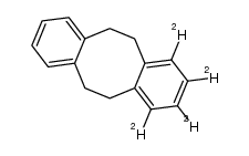 5,6,11,12-tetrahydrodibenzo[a,e][8]annulene-1,2,3,4-d4结构式