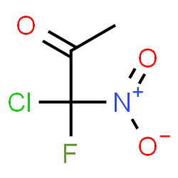 2-Propanone,1-chloro-1-fluoro-1-nitro-结构式