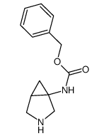 Benzyl 3-azabicyclo[3.1.0]hexan-1-ylcarbamate Structure