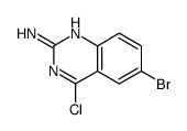 6-Bromo-4-chloroquinazolin-2-amine Structure