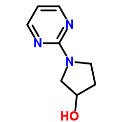 1-(2-Pyrimidinyl)-3-pyrrolidinol Structure