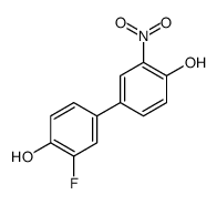 4-(3-fluoro-4-hydroxyphenyl)-2-nitrophenol Structure