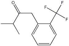 3-METHYL-1-[2-(TRIFLUOROMETHYL)PHENYL]BUTAN-2-ONE Structure