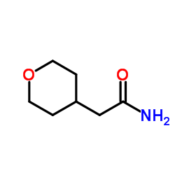 2-(Tetrahydro-2H-pyran-4-yl)acetamide structure