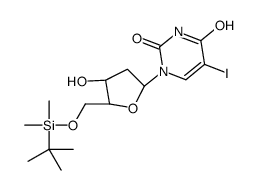 5'-O-TBDMS-5-iodo-2'-deoxyuridine Structure