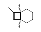 7-methylbicyclo[4.2.0]oct-7-ene结构式