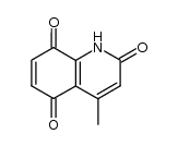 4-methyl-1H-quinoline-2,5,8-trione Structure
