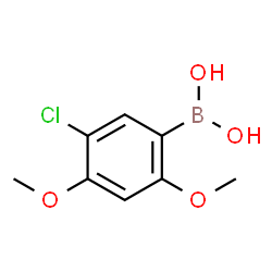 5-Chloro-2,4-dimethoxyphenylboronic acid结构式