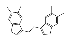 3-[2-(5,6-dimethyl-3H-inden-1-yl)ethyl]-5,6-dimethyl-1H-indene Structure