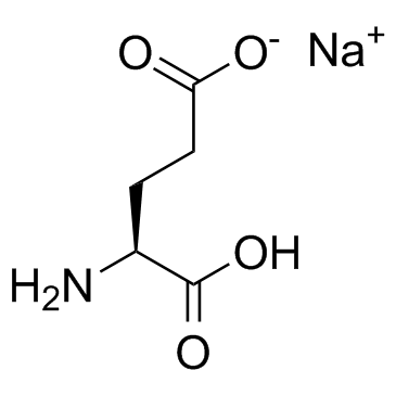 L-(+)Sodium glutamate structure
